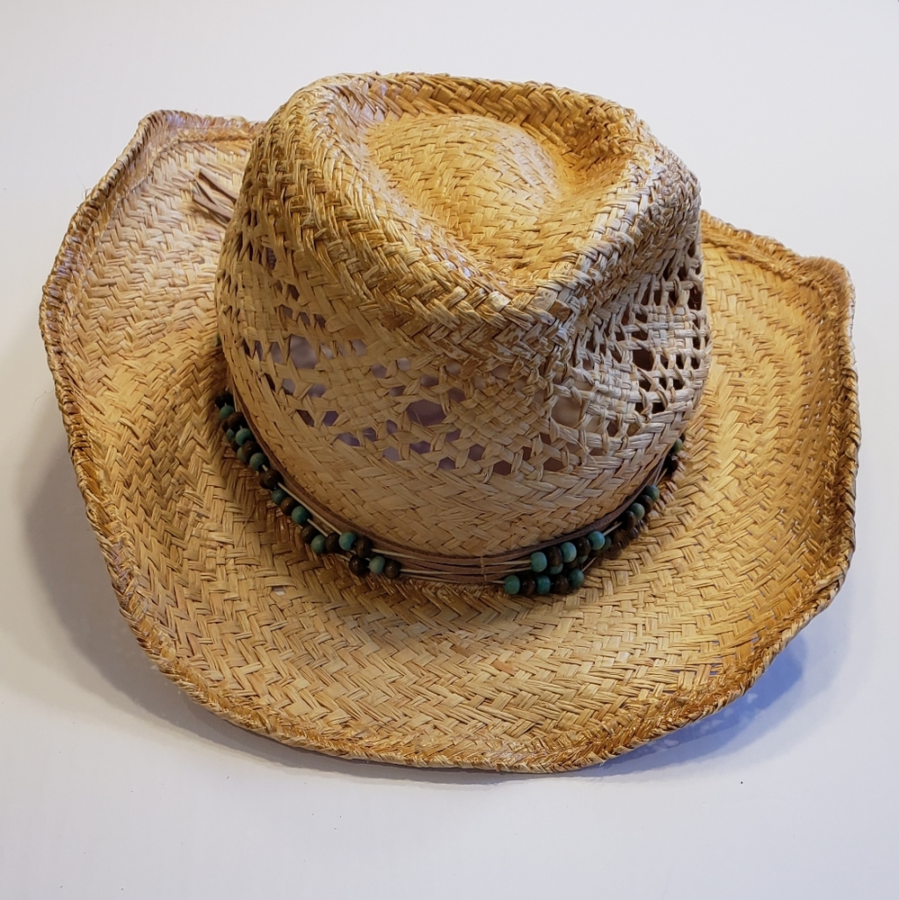 Women's Straw Cowboy Hat